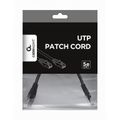 GEMBIRD Patch kábel UTP 0.25m čierny