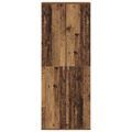 vidaXL Highboard 70 x 33.5 x 180 cm Kompozitné drevo Staré drevo