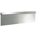 vidaXL Slimáková ohrada 16 ks 100 x 3,5 x 25 cm Pozinkovaná oceľ