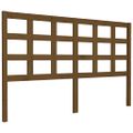vidaXL Čelo postele medovo-hnedé 156x4x100 cm masívna borovica