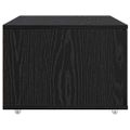 vidaXL Zásuvkový kabinet 55 x 45 x 31 cm Čierny dub