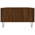 vidaXL Konferenčný stolík hnedý dub 104x60x35 cm kompozitné drevo
