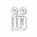 Modee LED Smart pás 12W IP20 +senzor 2700K+RGB (550 lm) 2x1,5m (MSL-LS12W2X1,5MRGB2700KS-R)
