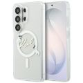 Puzdro Karl Lagerfeld IML KC Script MagSafe pre Samsung Galaxy S26 Ultra transparentné