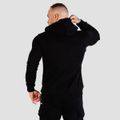 Mikina TRN Hoodie Black - GymBeam, veľkosť XXXL, veľkosť oblečenia XXXL