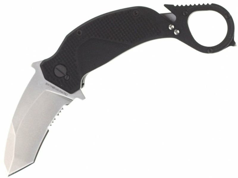Extrema Ratio 04.1000.0454/SW NIGHTMARE Stonewashed vreckový karambit 7,4cm, hliník