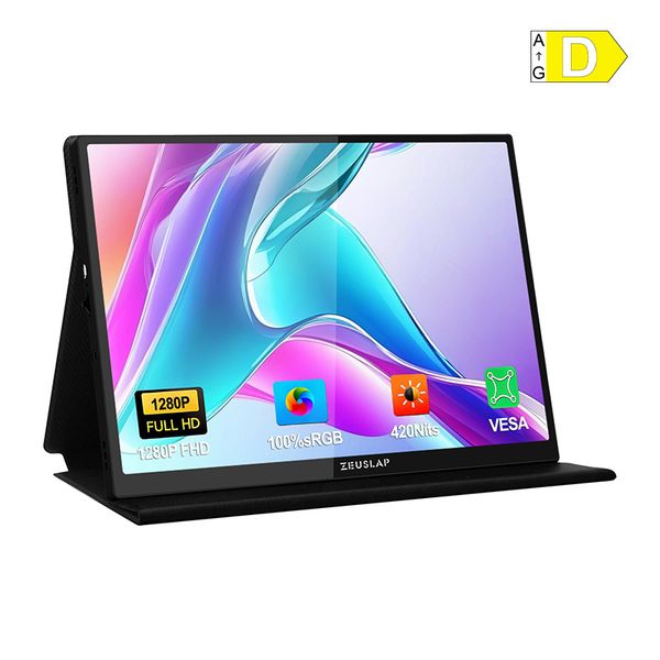 Prenosný monitor ZEUSLAP Z10T s 10-palcovým dotykovým displejom