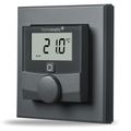 Homematic IP   Nástenný termostat so senzorom vlhkosti, antracit - HmIP-WTH-A