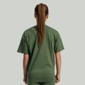 Dámske tričko Lunar Oversized Cedar Green - STRIX, veľkosť S, veľkosť oblečenia S