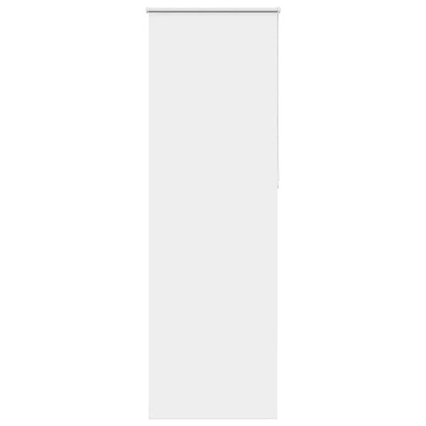 vidaXL Roleta Zatemnenie biela 65x210cm Šírka látky 60,7cm Polyester
