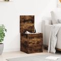 vidaXL Úložný box dymový dub 40x42x46 cm kompozitné drevo