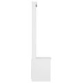 vidaXL Halový strom SANDNES biela 45x40x159,5 cm masívna borovica