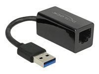 Sieťový adaptér - USB 3.1 Gen 1 - Gigabit Ethernet x 1 - čierna