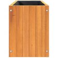 vidaXL Záhradný kvetináč 59x27,5x35 cm masívna akácia