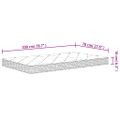 vidaXL Penový matrac stredne mäkký 70x200 cm