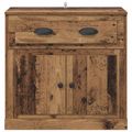 vidaXL Highboard Staré drevo 70 x 35,5 x 67,5 cm Kompozitné drevo