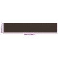 vidaXL Balkónová markíza hnedá 90x500 cm HDPE