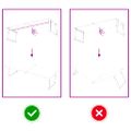 vidaXL Stolová doska svetlohnedá 160x60x(2-4)cm ošetrený masív hrany