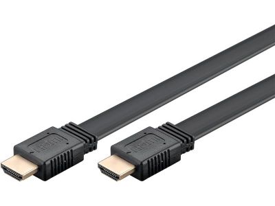 Kábel GOOBAY 77133 HDMI Flat High Speed s Ethernetem 8K 1m