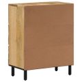 vidaXL Bočné skrinky 2 ks 60x33x75 cm masívne mangovníkové drevo
