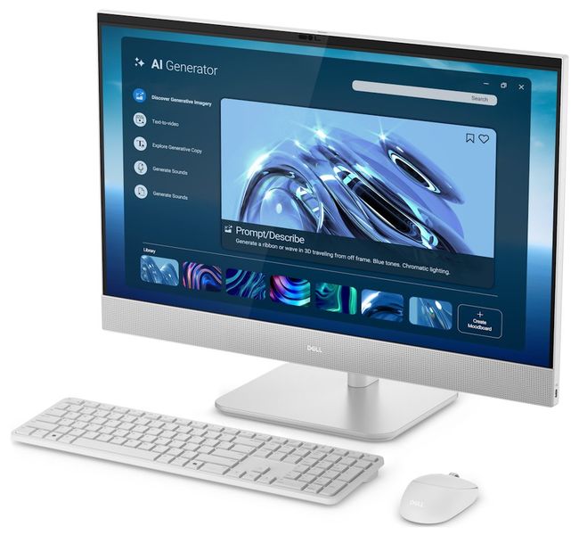 DELL EC27260 27 AIO/ U7-355/ 32GB/ 1TB SSD / 27.0" FHD dotykový/ WiFi/ W11Pro/ 1Y Basic on-site All-in-One, Intel Core Ultra 5 Series 3, 32GB DDR5, 1TB NVMe SSD, 27" FHD dotyk, Wi-Fi 7, BT 6.0, W11 Pro, Copilot+