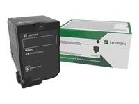 Vysoká výťažnosť - čierna - originálna - kazeta s farbivom LCCP, LRP - pre Lexmark CS720de, CS720dte, CS725de, CS725dte