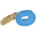vidaXL Upínacie popruhy s račňou 10 ks, 2 tony, 6mx38mm, modré