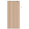 vidaXL Roleta Hnedá 90 x 220 cm Bambus