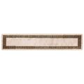 vidaXL Behúň MARSA Čierna 50 x 250 cm Polyester a PVC