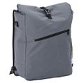 vidaXL Cyklistická taška Sivá 33 x 16 x 60 cm Polyester