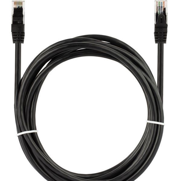UTP Patch Kábel Neku 2x RJ45 CAT5e 0,25 m, čierny UTP Patch Kábel Neku 2x RJ45 CAT5e 0,25 m, čierny