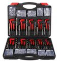 Sada na opravu závitů MECHANIC THREAD SET 261, M5 - M12, 1/4UNC-1/2UNC, 261ks SIXTOL