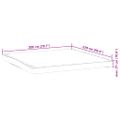 vidaXL Chránič matraca biela 200x220 cm vodeodolné