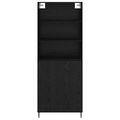 vidaXL Highboard 2 ks Čierny dub 69,5 x 34 x 180 cm Kompozitné drevo