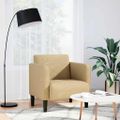 vidaXL Rozkladacia stolička s podrúčkami sivozelená 54 cm