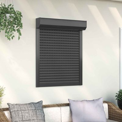 vidaXL Rolety Antracit 70 x 100 cm Hliník a polyuretán