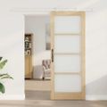 vidaXL Posuvné dvere ORKDAL 83 x 211 cm Prírodná
