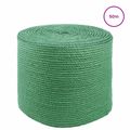 vidaXL 4 mm Zelená 100% Tossa juta