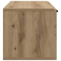 vidaXL Nástenná TV skrinka 98 x 31 x 30 cm Dub artisan