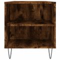 vidaXL Konferenčný stolík dymový dub 102x44,5x50 cm kompozitné drevo