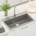 vidaXL Drez Granite 795 x 505 mm Sivá