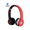 Rebeltec Bluetooth slúchadlá Crystal červená