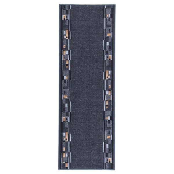 vidaXL Koberec behúň antracitový 100x300 cm protišmykový