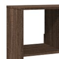 vidaXL Knižnica hnedý dub 100x33x187,5 cm kompozitné drevo
