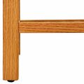 vidaXL Regál na topánky so 4 policami 50x27x80 cm dubový masív