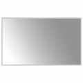 vidaXL Zrkadlo do kúpeľne s LED Priehľadná 100 x 60 cm tvrdené sklo