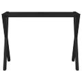 vidaXL Stolové nohy na jedálenský stôl, rám v tvare X 120x50x72 cm