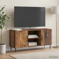 vidaXL TV skrinka Staré drevo 102 x 34,5 x 50 cm Kompozitné drevo