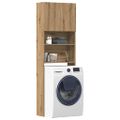 vidaXL Skrinka na práčku Artisan Dub 64x24x190 cm Konštruktérske drevo