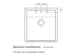 Villeroy & Boch Single 595 Biela keramika
